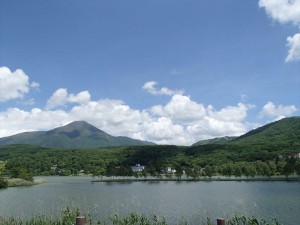 蓼科エリア白樺湖の景色１