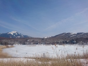 信州蓼科エリア白樺湖別荘地から見たお天気写真
